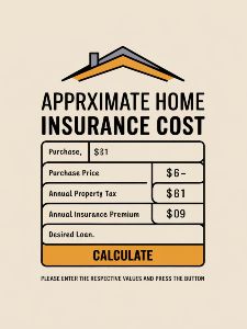 How to Use a Household Insurance Calculator